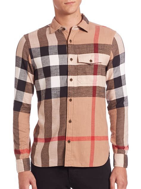 burberry shirt on sale|discount Burberry shirts men.